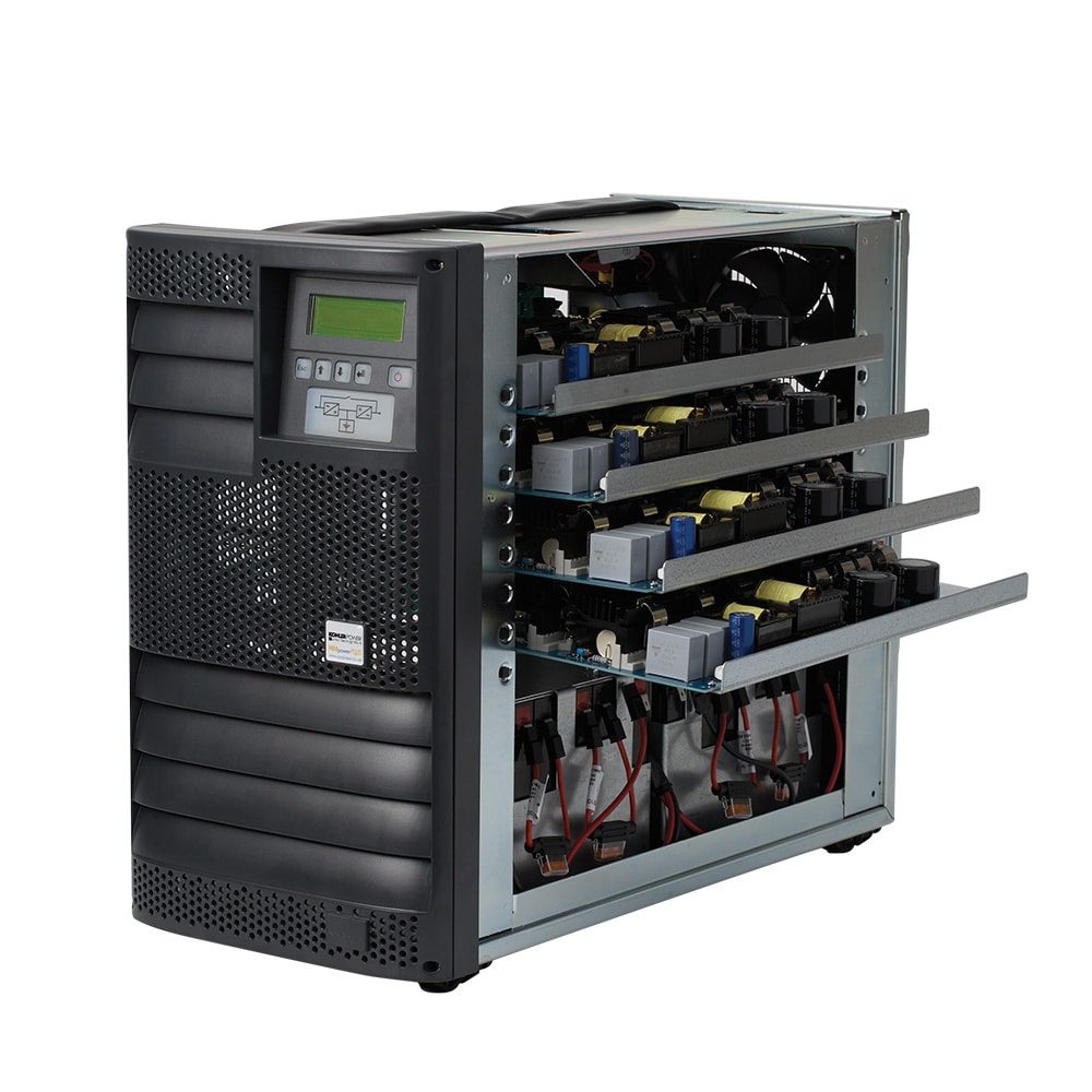 The MINIPowerPLUS Singlephase Modular Uninterruptible Power Supply