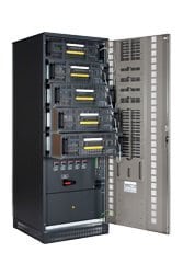 Fig. 1: PowerWAVE 9000DPA with five transformerless rack-mounting modules
