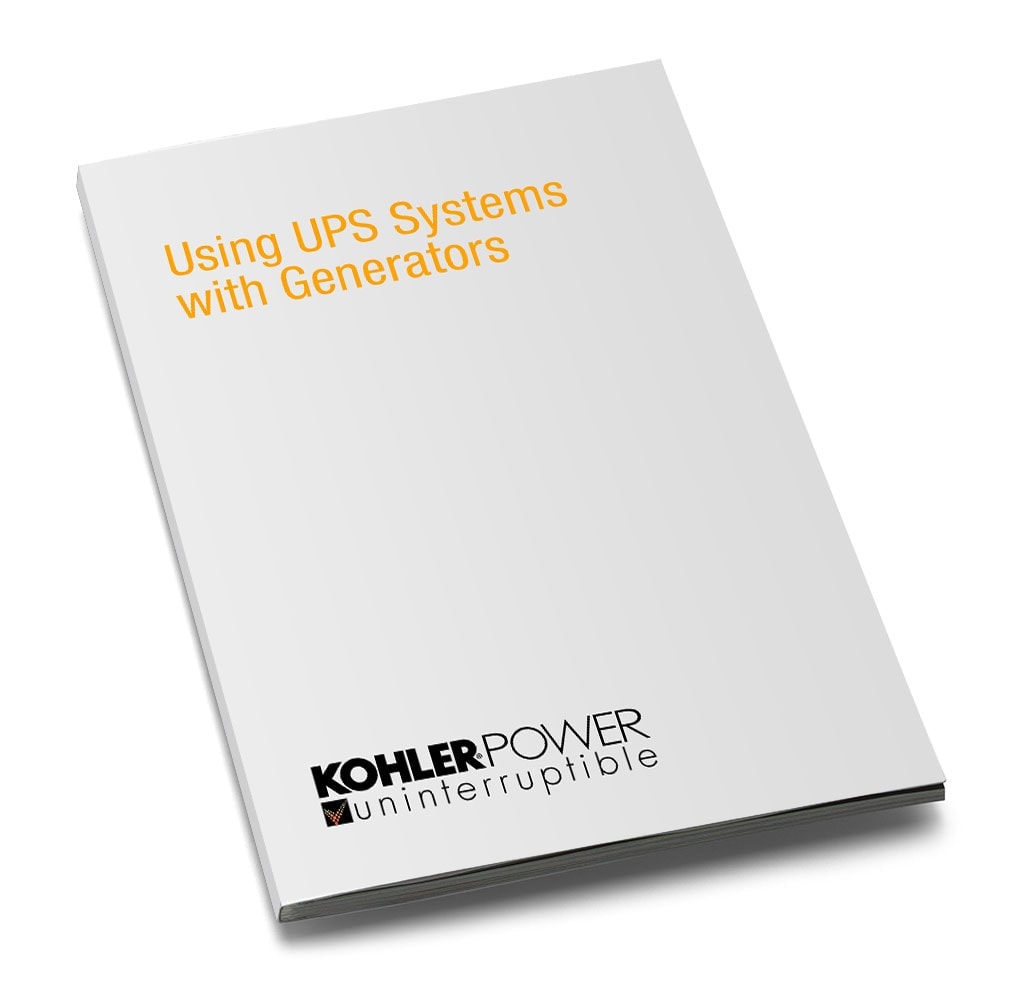 Whitepaper - using UPS systems with generators