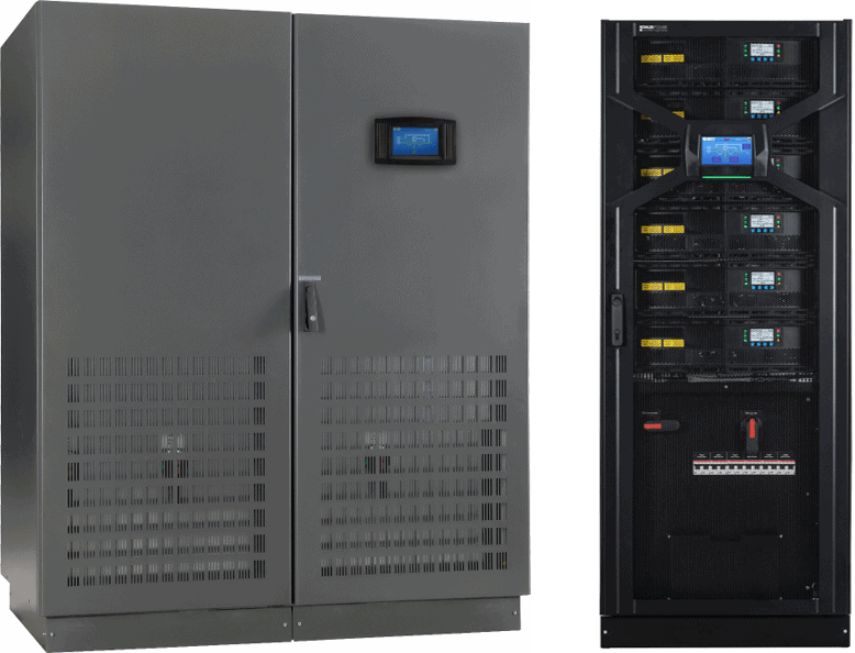 Monolithic and modular UPS topology comparison