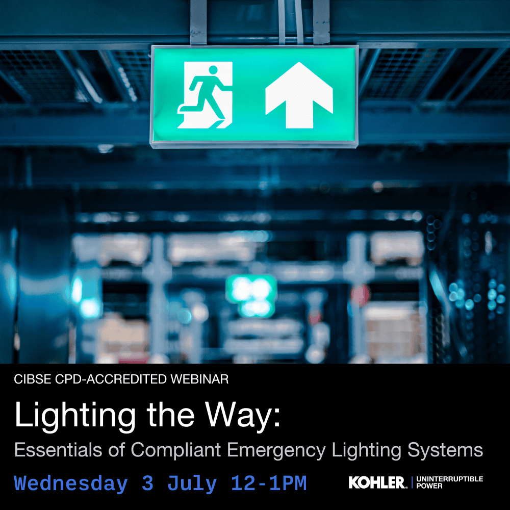 CPD Webinar | Essentials of Compliant Emergency Lighting Systems | 3 July 2024