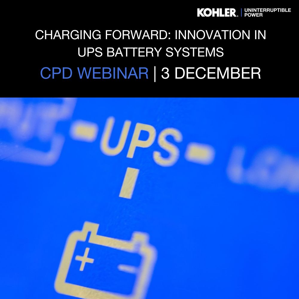 WEBINAR | Charging Forward: Innovation in UPS battery systems
